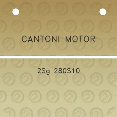 cantoni-motor-2sg-280s10