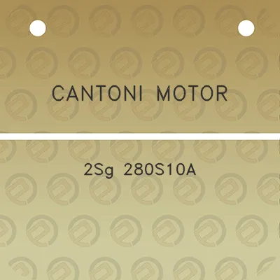 cantoni-motor-2sg-280s10a