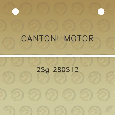 cantoni-motor-2sg-280s12