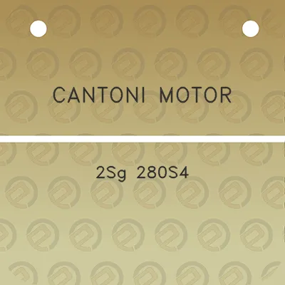 cantoni-motor-2sg-280s4