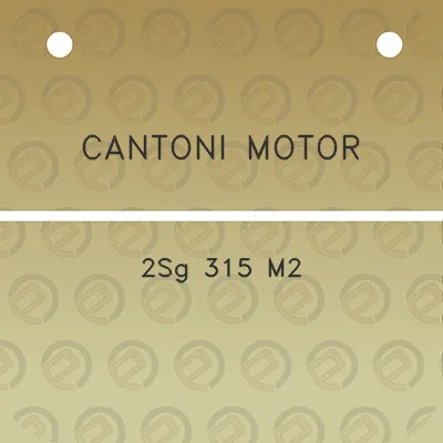 cantoni-motor-2sg-315-m2