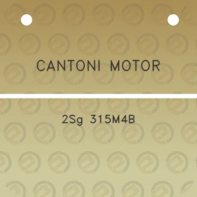 cantoni-motor-2sg-315m4b