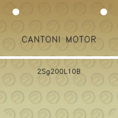 cantoni-motor-2sg200l10b