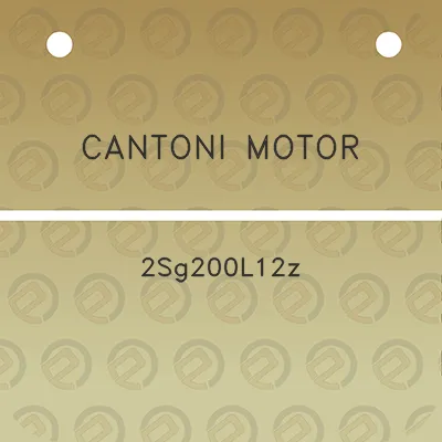 cantoni-motor-2sg200l12z