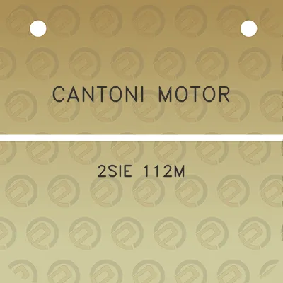 cantoni-motor-2sie-112m