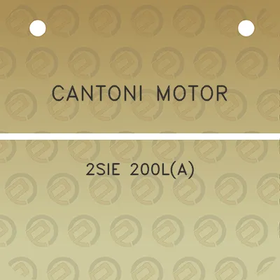 cantoni-motor-2sie-200la