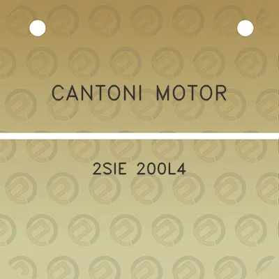 cantoni-motor-2sie-200l4