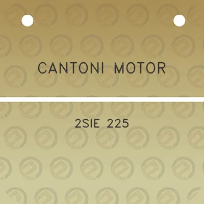 cantoni-motor-2sie-225