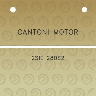 cantoni-motor-2sie-280s2