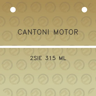 cantoni-motor-2sie-315-ml