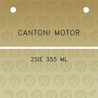 cantoni-motor-2sie-355-ml