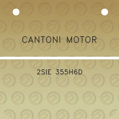 cantoni-motor-2sie-355h6d