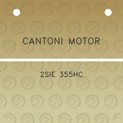 cantoni-motor-2sie-355hc