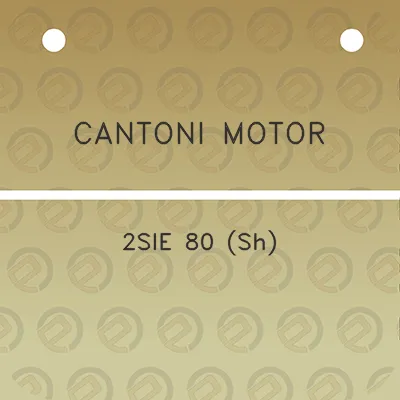 cantoni-motor-2sie-80-sh