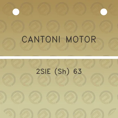 cantoni-motor-2sie-sh-63