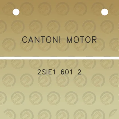 cantoni-motor-2sie1-601-2