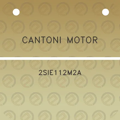 cantoni-motor-2sie112m2a