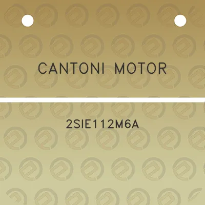 cantoni-motor-2sie112m6a