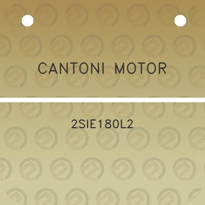 cantoni-motor-2sie180l2