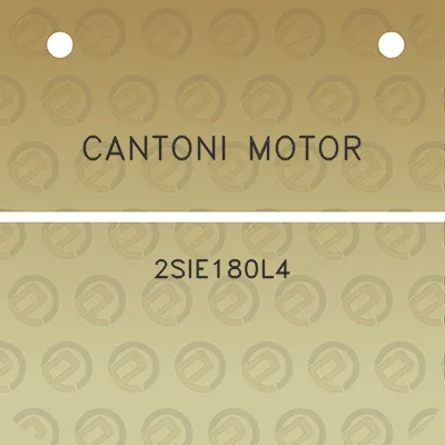 cantoni-motor-2sie180l4