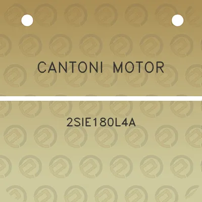 cantoni-motor-2sie180l4a