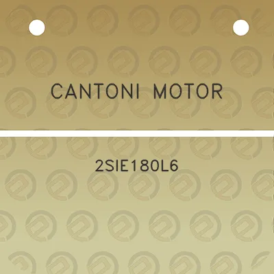 cantoni-motor-2sie180l6