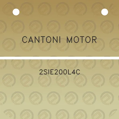 cantoni-motor-2sie200l4c