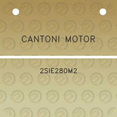 cantoni-motor-2sie280m2