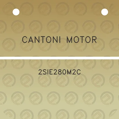 cantoni-motor-2sie280m2c