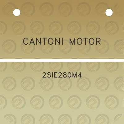 cantoni-motor-2sie280m4