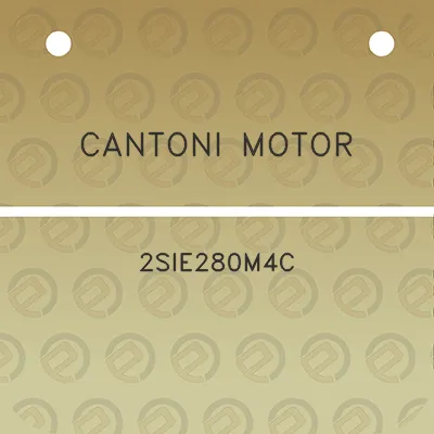 cantoni-motor-2sie280m4c