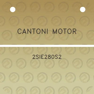 cantoni-motor-2sie280s2