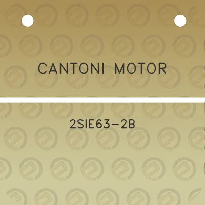 cantoni-motor-2sie63-2b