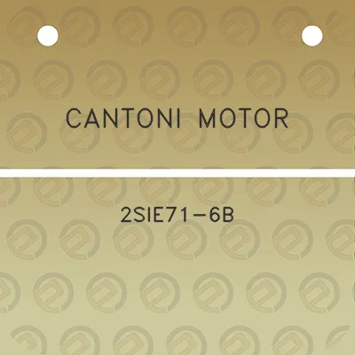 cantoni-motor-2sie71-6b