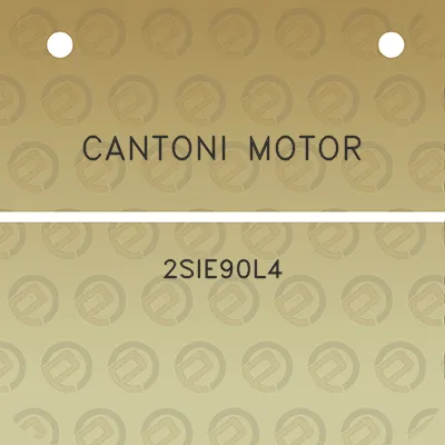 cantoni-motor-2sie90l4