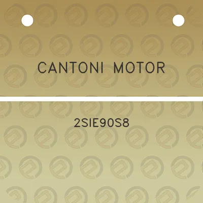 cantoni-motor-2sie90s8