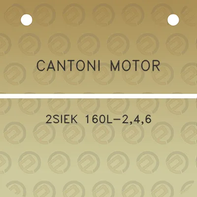 cantoni-motor-2siek-160l-246