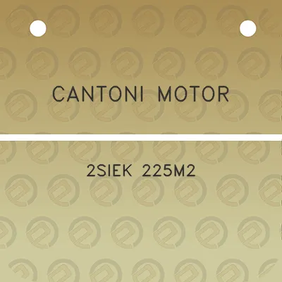 cantoni-motor-2siek-225m2