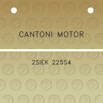 cantoni-motor-2siek-225s4