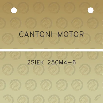 cantoni-motor-2siek-250m4-6