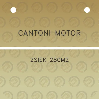 cantoni-motor-2siek-280m2