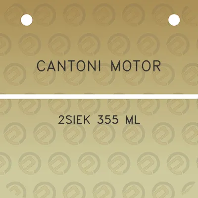 cantoni-motor-2siek-355-ml