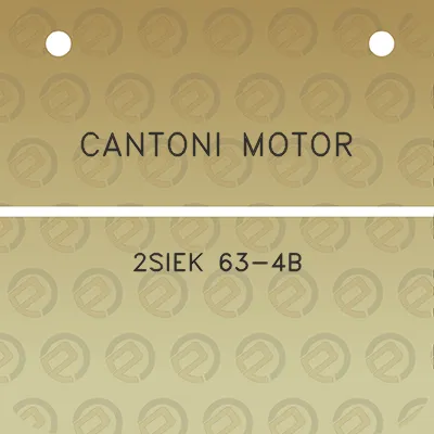 cantoni-motor-2siek-63-4b