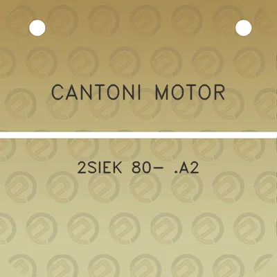 cantoni-motor-2siek-80-a2