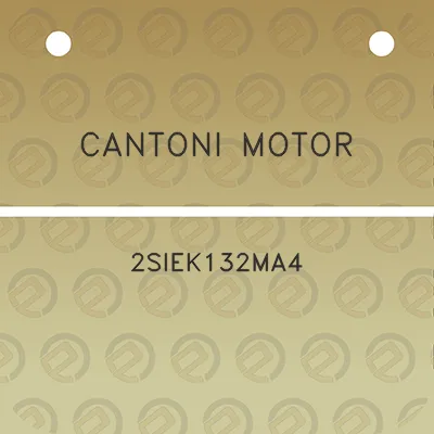 cantoni-motor-2siek132ma4