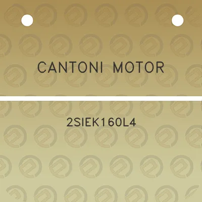 cantoni-motor-2siek160l4