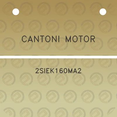 cantoni-motor-2siek160ma2