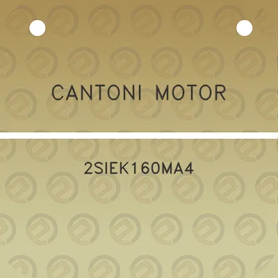 cantoni-motor-2siek160ma4