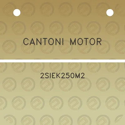 cantoni-motor-2siek250m2