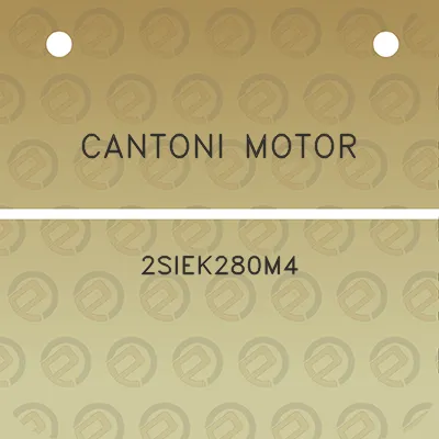 cantoni-motor-2siek280m4